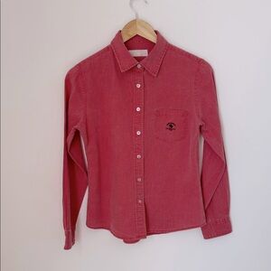 Santa Barbara Polo & Racquet Club Long Sleeve Cotton Button-Down Embroidered